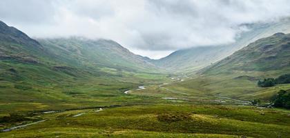 uitzicht vanaf hardknott pass foto