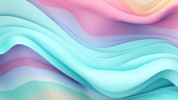 abstract achtergrond met pastel kleur. ai generatief foto