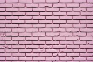 roze bakstenen muur