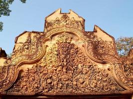 ruïnes in Angkor Wat in Siem Reap, Cambodja foto