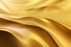 abstract gouden Golf getextureerde achtergrond. ai gegenereerd foto