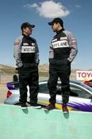 trok lachey wilmer valderrama toyota beroemdheid ras lancaster opleiding de wilgen lancaster ca maart 15 2008 2008 kathy hutjes hutjes foto