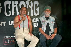 cheech marin tommy chong cheech chong druk op conferentie in west Hollywood ca Aan juli 30 2008 2008 kathy hutjes hutjes foto