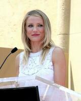 cameron diaz Bij de cameron diaz ster Aan de Hollywood wandelen van roem ceremonie in voorkant van de Egyptische theater Aan juni 22 2009 2009 kathy hutjes hutjes foto