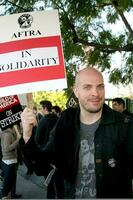 Graham schilden zeep opera achteraf acteurs ondersteuning schrijvers gilde van Amerika staking cbs televisie stad december 17 2007 los angeles ca 2007 kathy hutjes hutjes foto