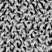 zwart en wit Scandinavisch botanisch patroon foto