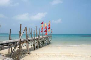 oa long dam strand is gelegen bijna direct achter oa zong thian strand koh samet Rayong Thailand foto