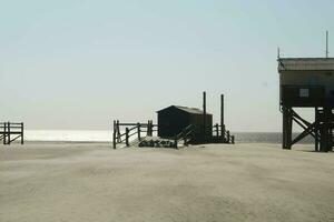 spo Sankt peter bestellen een Gezondheid toevlucht Aan de Duitse noorden zee kust foto