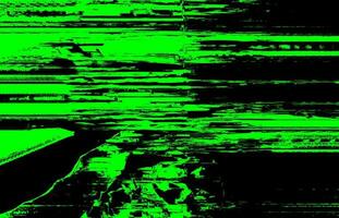 elektrisch Matrix futuristische cyberpunk ontwerp met abstract glitch effect, helder groen en zwart kleuren, neon licht paden, en grunge texturen foto