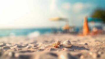 zomer de heetste seizoen generatief ai foto