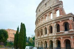het Colosseum in Rome, Italië foto