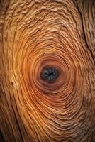 hout textuur, macro, fotografie, overhead camera hoek. ai generatief foto