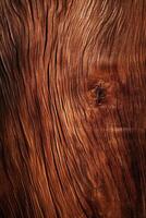 hout textuur, macro, fotografie, overhead camera hoek. ai generatief foto