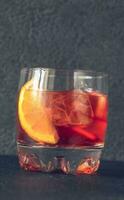 glas van negroni foto