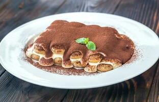 portie tiramisu foto