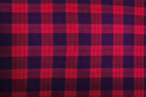 een mooi plaid patroon achtergrond. Schots tartan. een kleding stof patroon. generatief ai foto