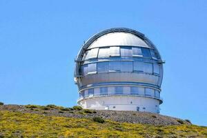 de teide observatorium in tenerife, ongeveer 2022 foto