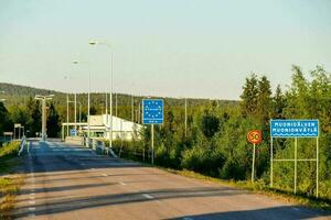 toneel- weg visie foto