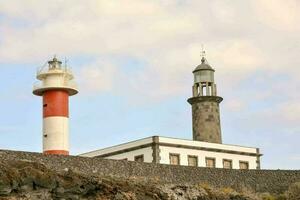 uitzicht op een vuurtoren foto