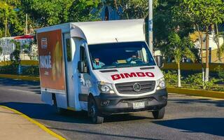 puerto escondido oaxaca Mexico 2023 Mexicaans levering oppakken vrachtauto auto 4x4 van de weg af voertuigen Mexico. foto