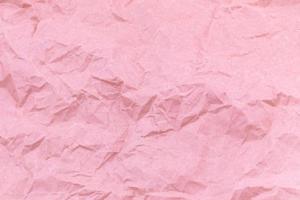 textuur van roze ambachtelijke verfrommeld papier achtergrond