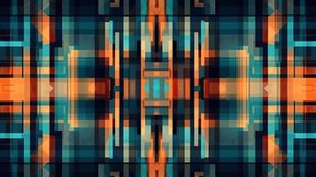 abstract meetkundig achtergrond. illustratie ai generatief foto