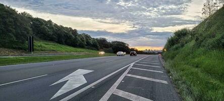 bezig snelweg dom pedro eerste in de interieur van Brazilië foto