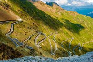 toneel- stelvio voorbij gaan aan foto