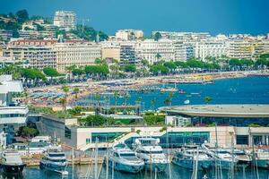 cannes waterkant Frankrijk foto