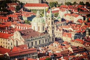 oude stad van praag foto