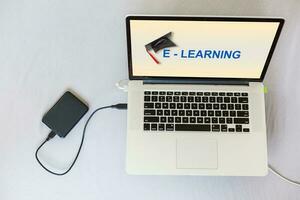 kennis opleiding e-learning vaardigheden begin omhoog lancering concept foto