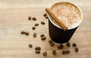 kaneelkoffie voor onderweg foto