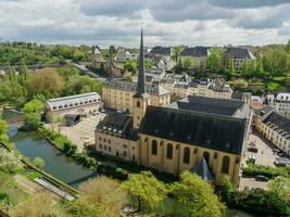 de stad van Luxemburg foto