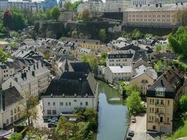 de stad van Luxemburg foto