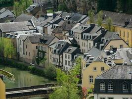 de stad van Luxemburg foto