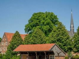 de dorp van burlo in Westfalen foto