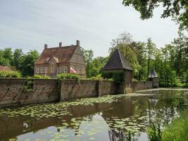 de kasteel van wellbergen in Westfalen foto