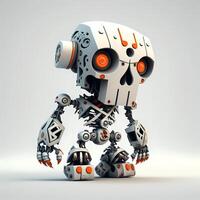 karakter robot ontwerp ai gegenereerd foto