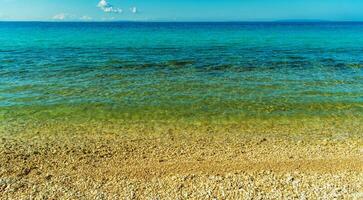 Kroatisch middellandse Zee zee kust foto