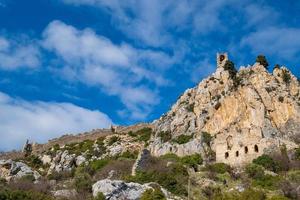 saint hilarion kasteel kyrenia cyprus foto
