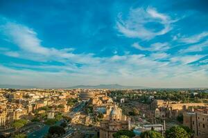 Rome Italië stadsgezicht foto