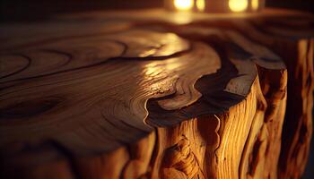 hout materiaal achtergrond natuur dichtbij omhoog patroon oud tafel ,generatief ai foto