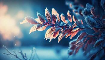 levendig herfst boom Afdeling in dichtbij omhoog schoonheid ,generatief ai foto