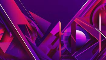 abstract Purper achtergrond, modern ontwerp element schijnt helder ,generatief ai foto