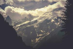 chamonix maand blanc landschap foto