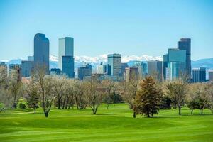 zonnig denver horizon foto