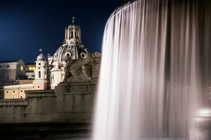 stad van Rome fonteinen foto