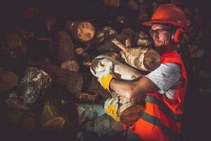 hout timmerhout werk foto