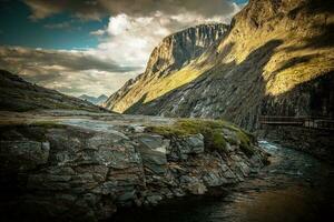 beroemd trollstigen plaats foto