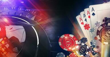 conceptuele casino illustratie foto